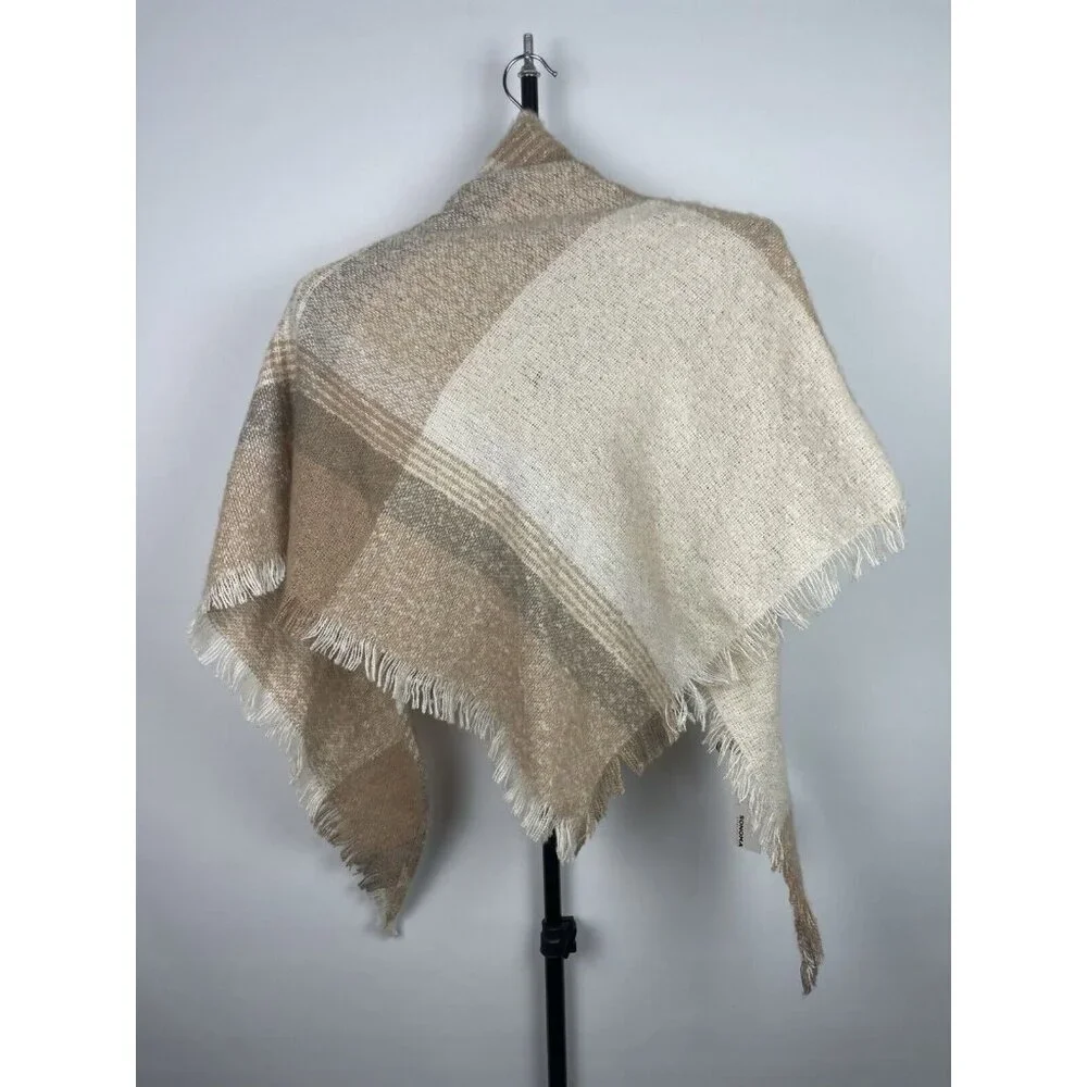 Sonoma neutral plaid